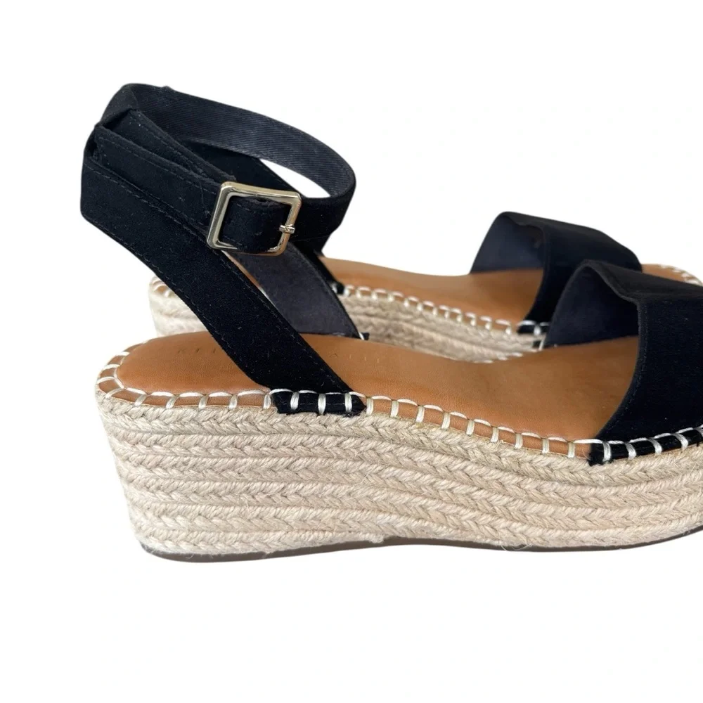 Kelly & Katie Faydrena Espadrille Wedge Sandals 7